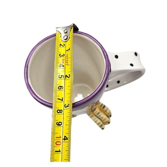 Blue Sky Clayworks Purple Toucan Bird Ceramic Coffee Mug - Picture 15 of 15